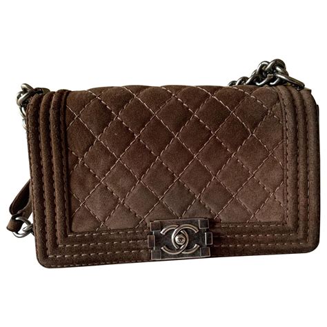 chanel boy bag brown|boy chanel bag price.